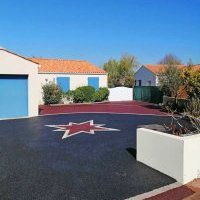 Accès de garage en béton poreux à Saint-Gilles-Croix-de-Vie