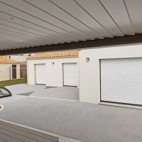 Terrasse et accès maison en béton, Coëx en Vendée