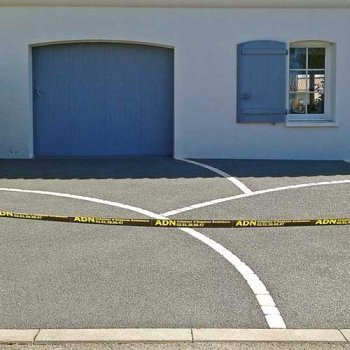 Béton poreux gris