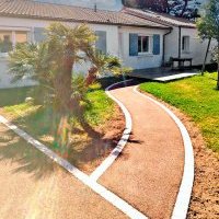 Chemin d'accès et accès garage à Brém-sur-Mer