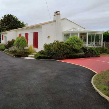 Accès garage et piéton à Brétignolles-sur-Mer
