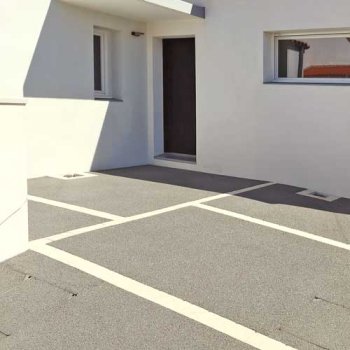 cour et accès maison aux Sables d'Olonne