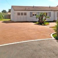 Chemin d'accès et accès garage à Brém-sur-Mer