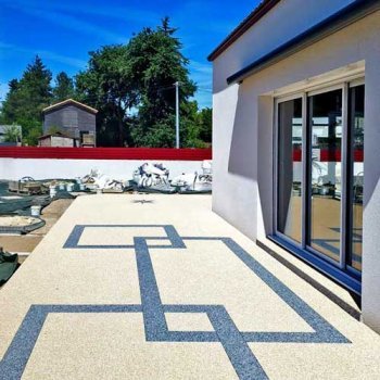Terrasses et accès maison, St-Jean-de-Monts