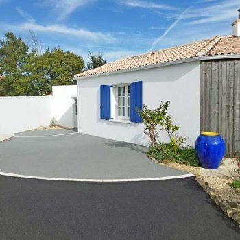 Cour et accès de jardin, Talmont-St-Hilaire